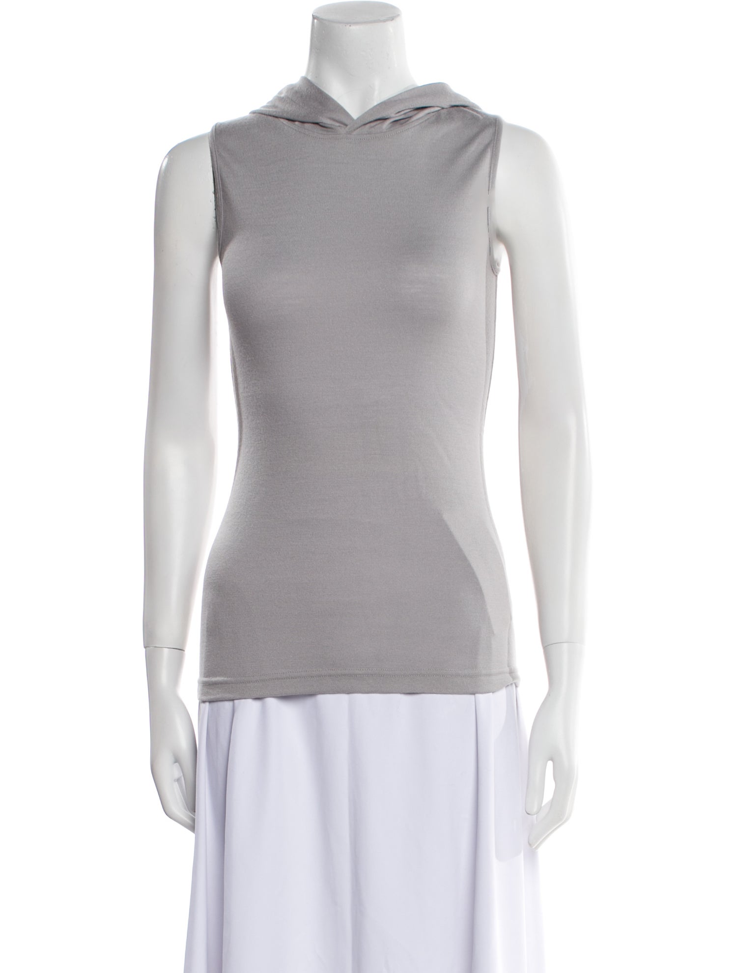 Tibi Wool Cowl Neck Top