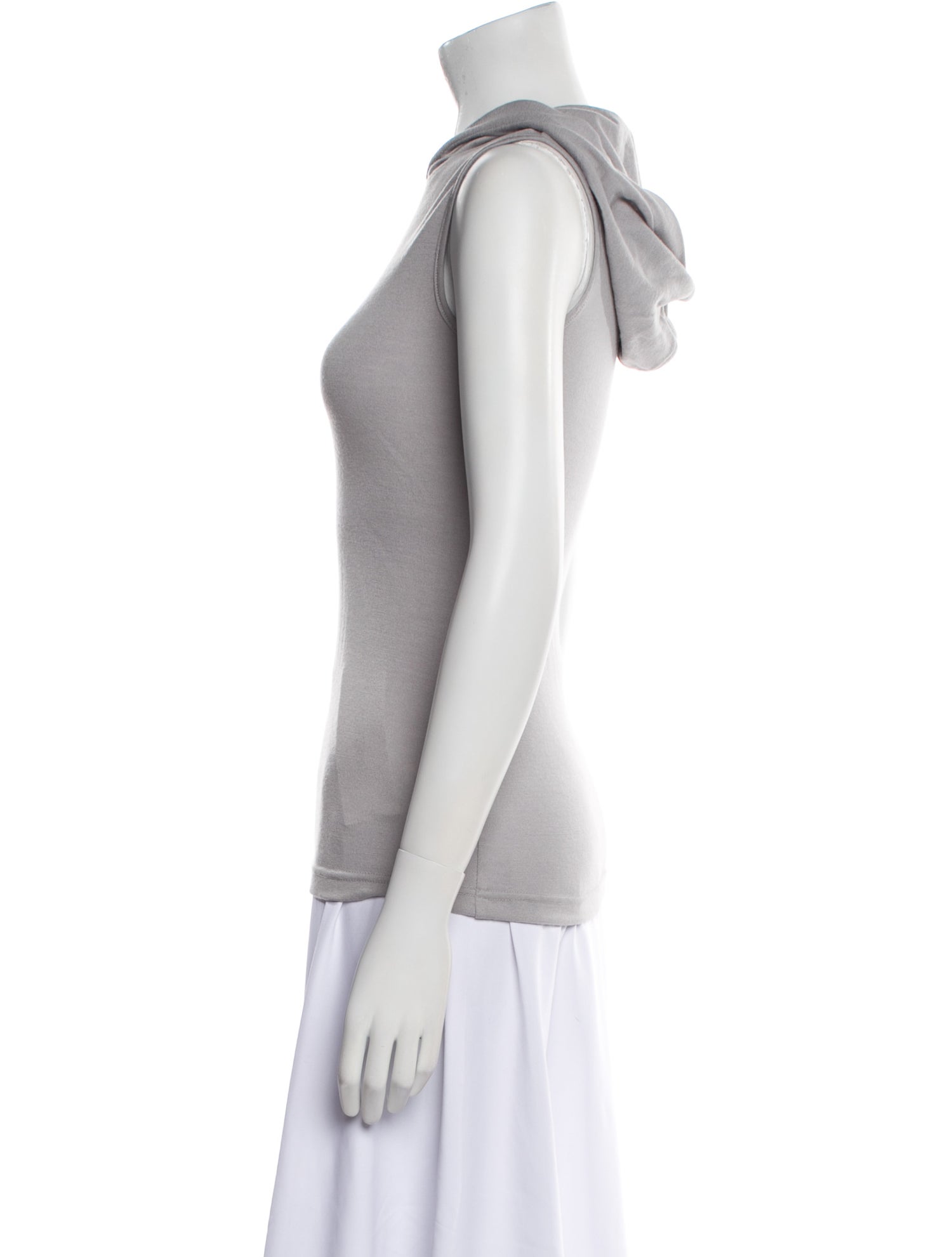Tibi Wool Cowl Neck Top