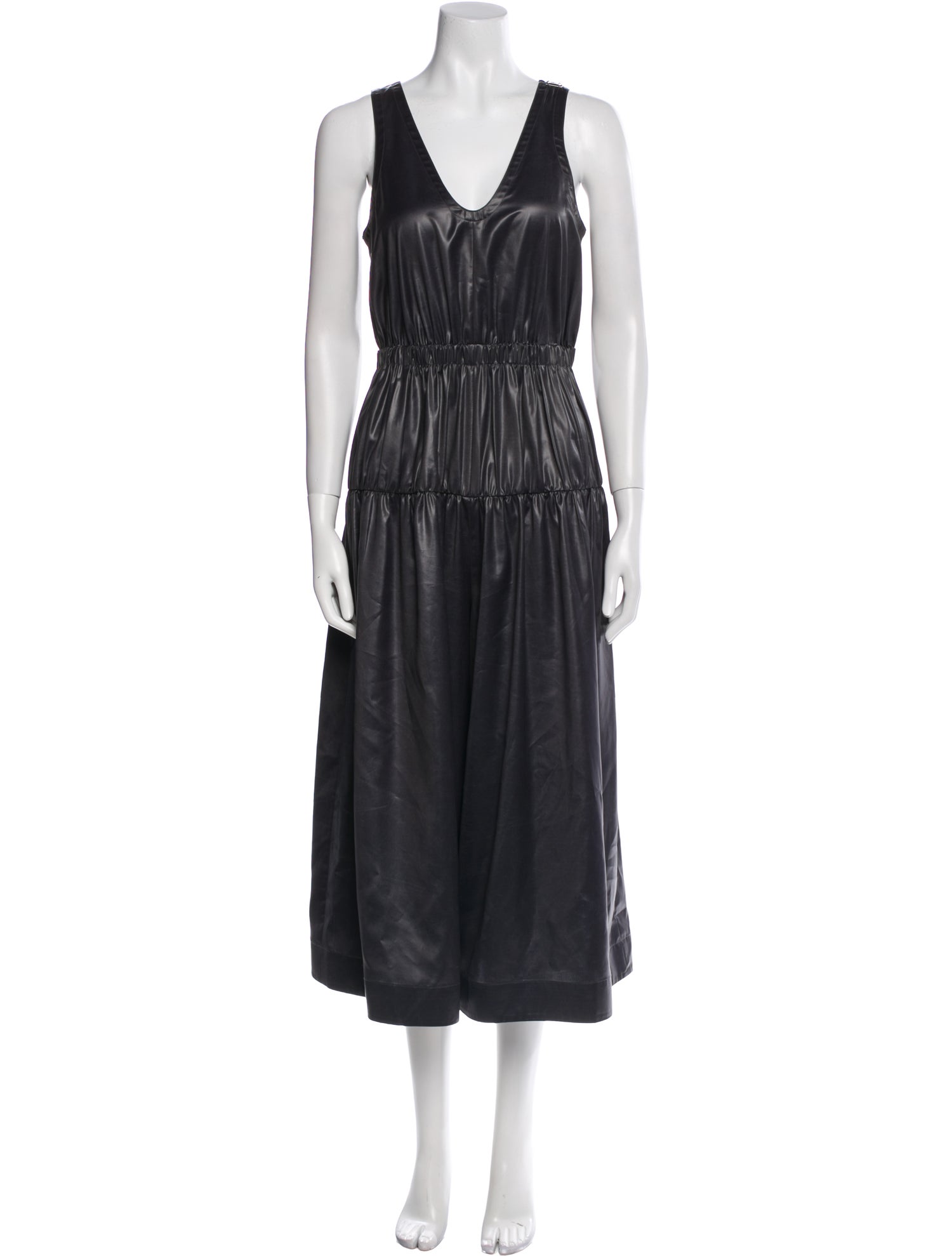 Tibi V-Neck Jumpsuit