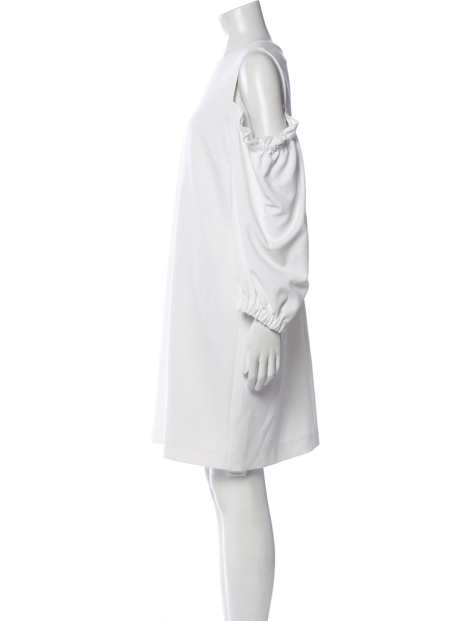 Tibi Crew Neck Knee-Length Dress