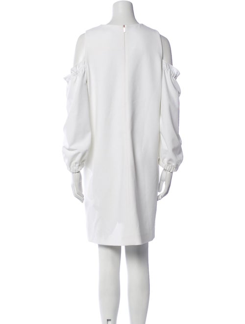 Tibi Crew Neck Knee-Length Dress