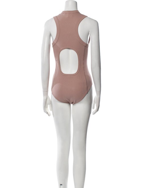 Tibi Crew Neck Sleeveless Bodysuit