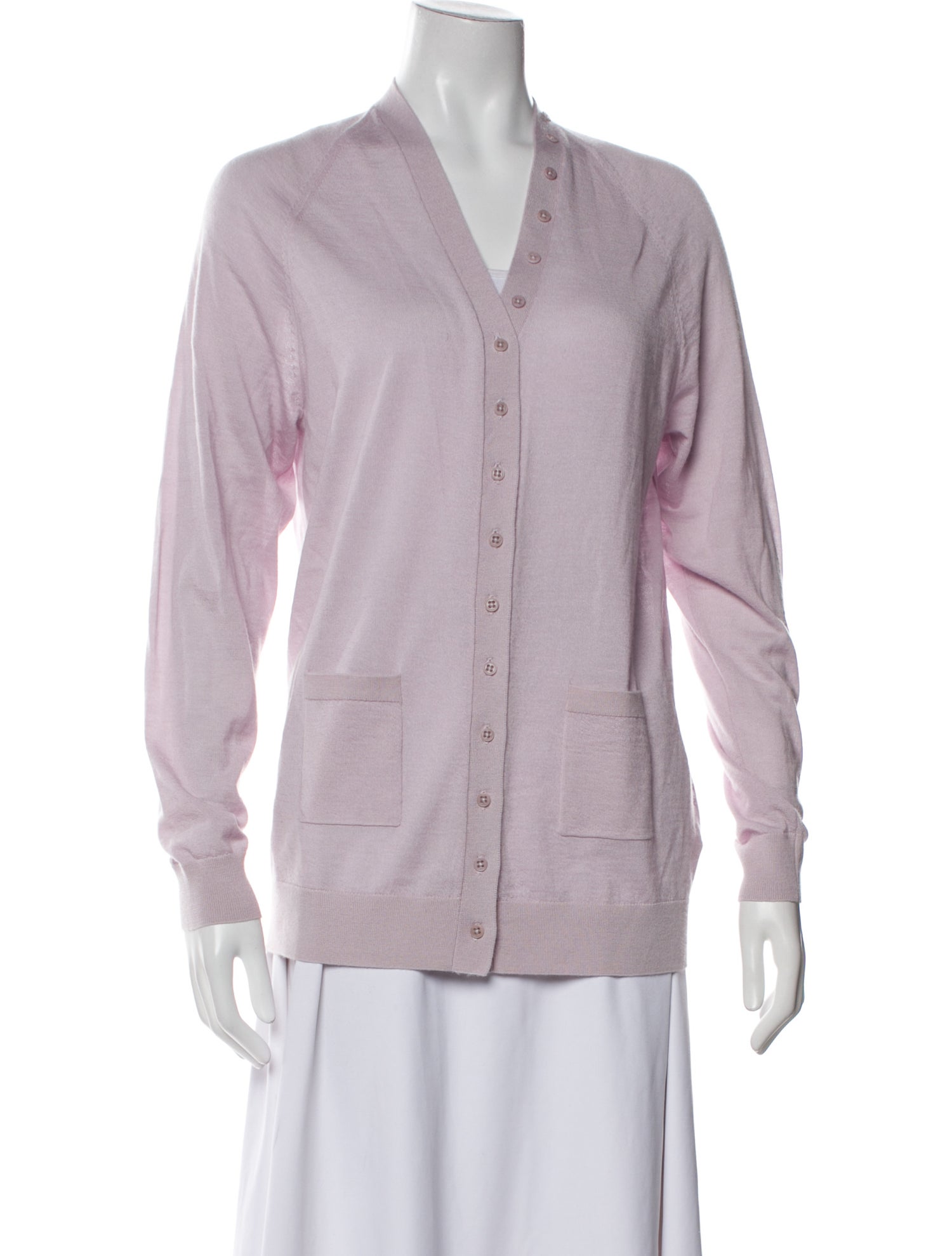 Tibi Cashmere V-Neck Sweater