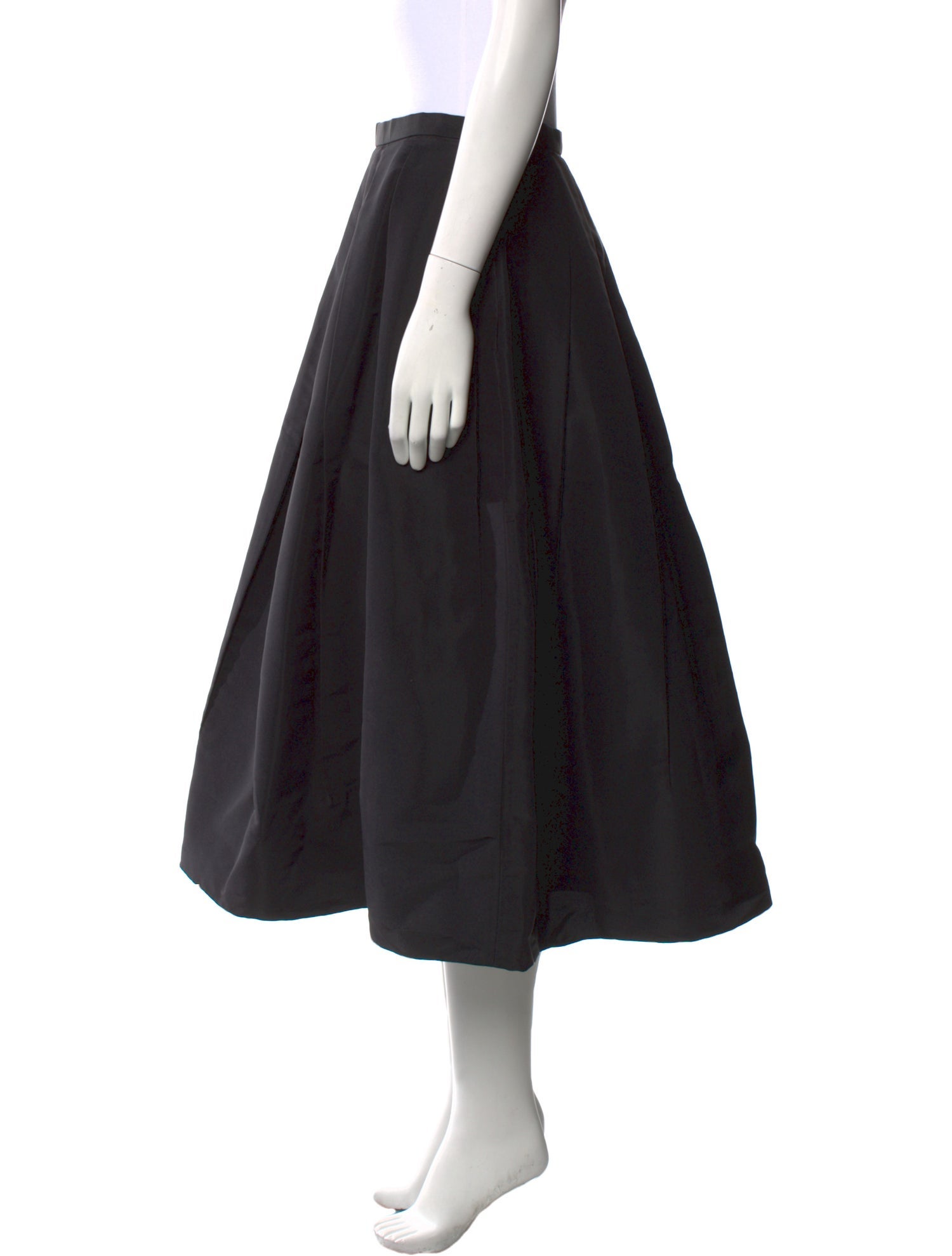 Tibi Silk Midi Length Skirt