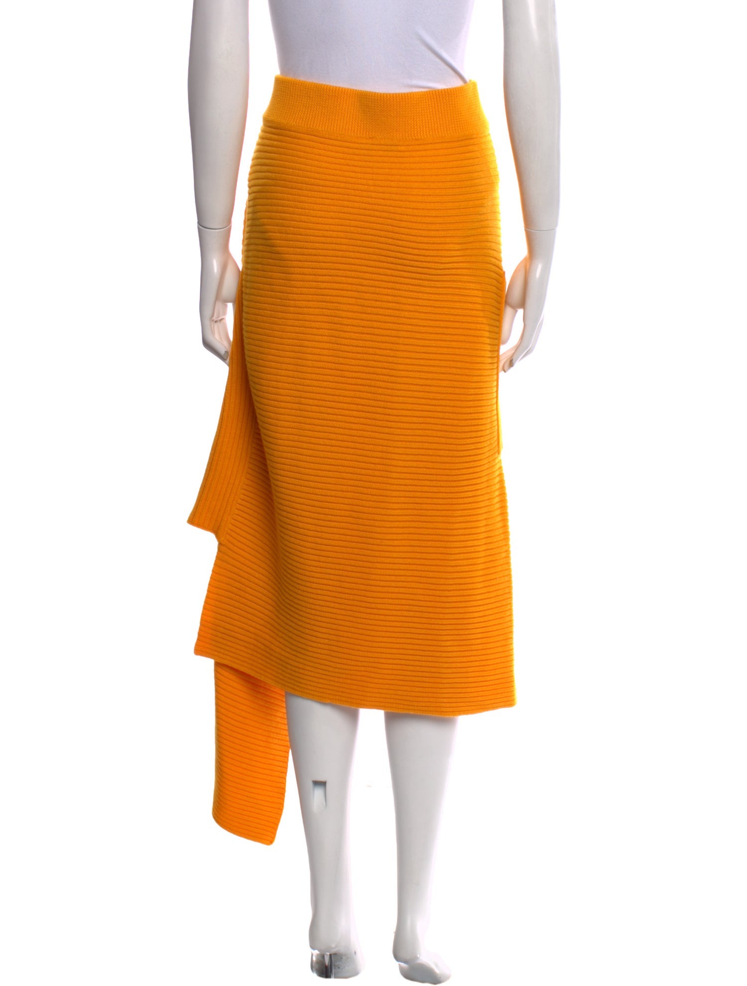 Tibi Merino Wool Midi Length Skirt