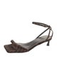 Tibi Ponyhair Fur Trim Sandals