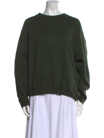 Tibi Cashmere Crew Neck Sweater