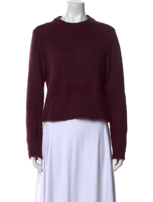 Tibi Mohair Crew Neck Sweater