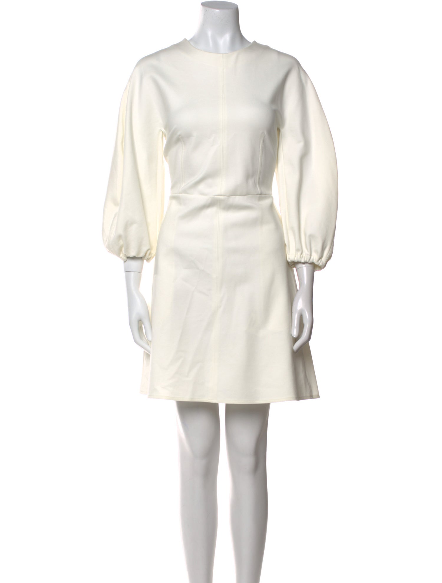 Tibi Crew Neck Mini Dress