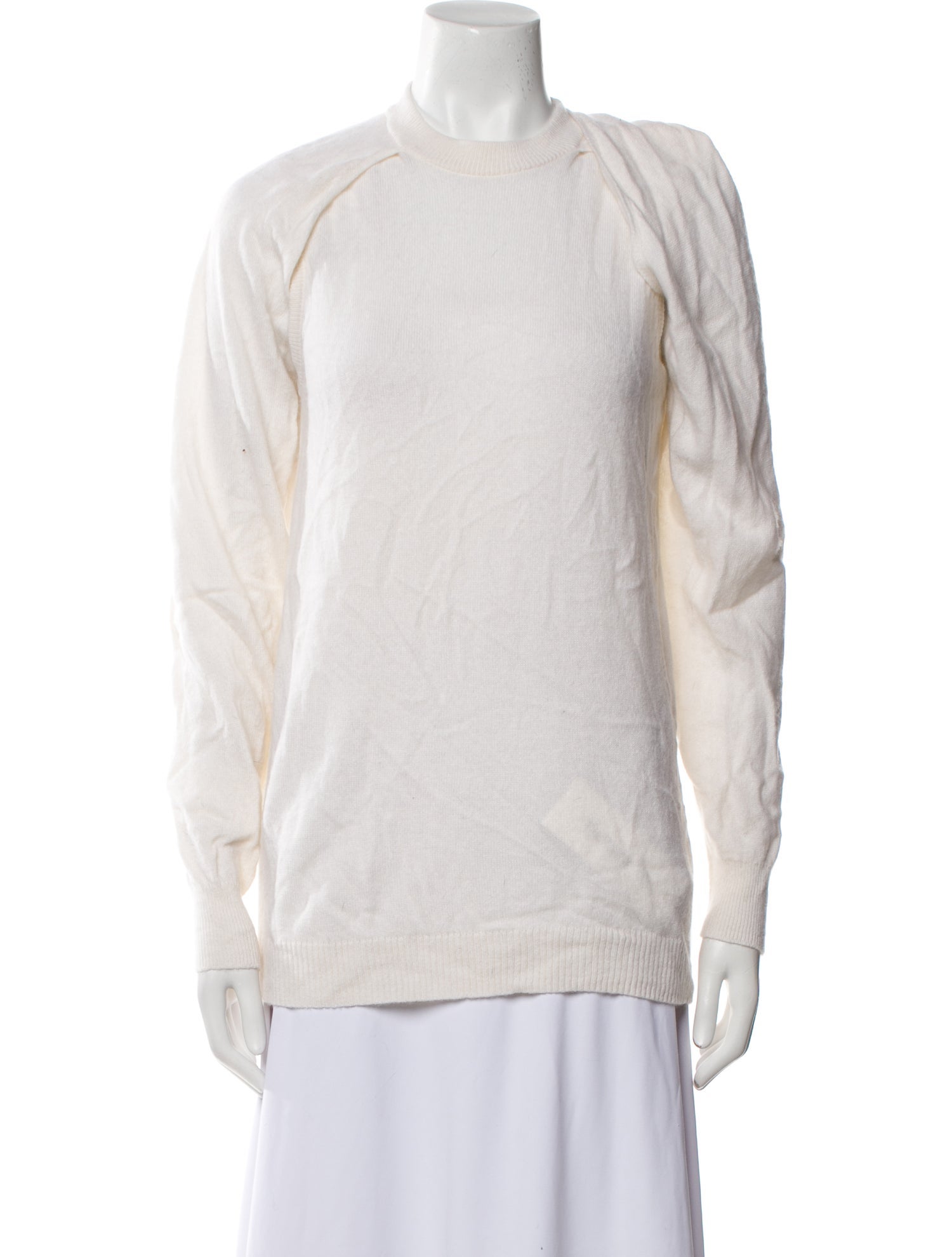 Tibi Cashmere Crew Neck Sweater