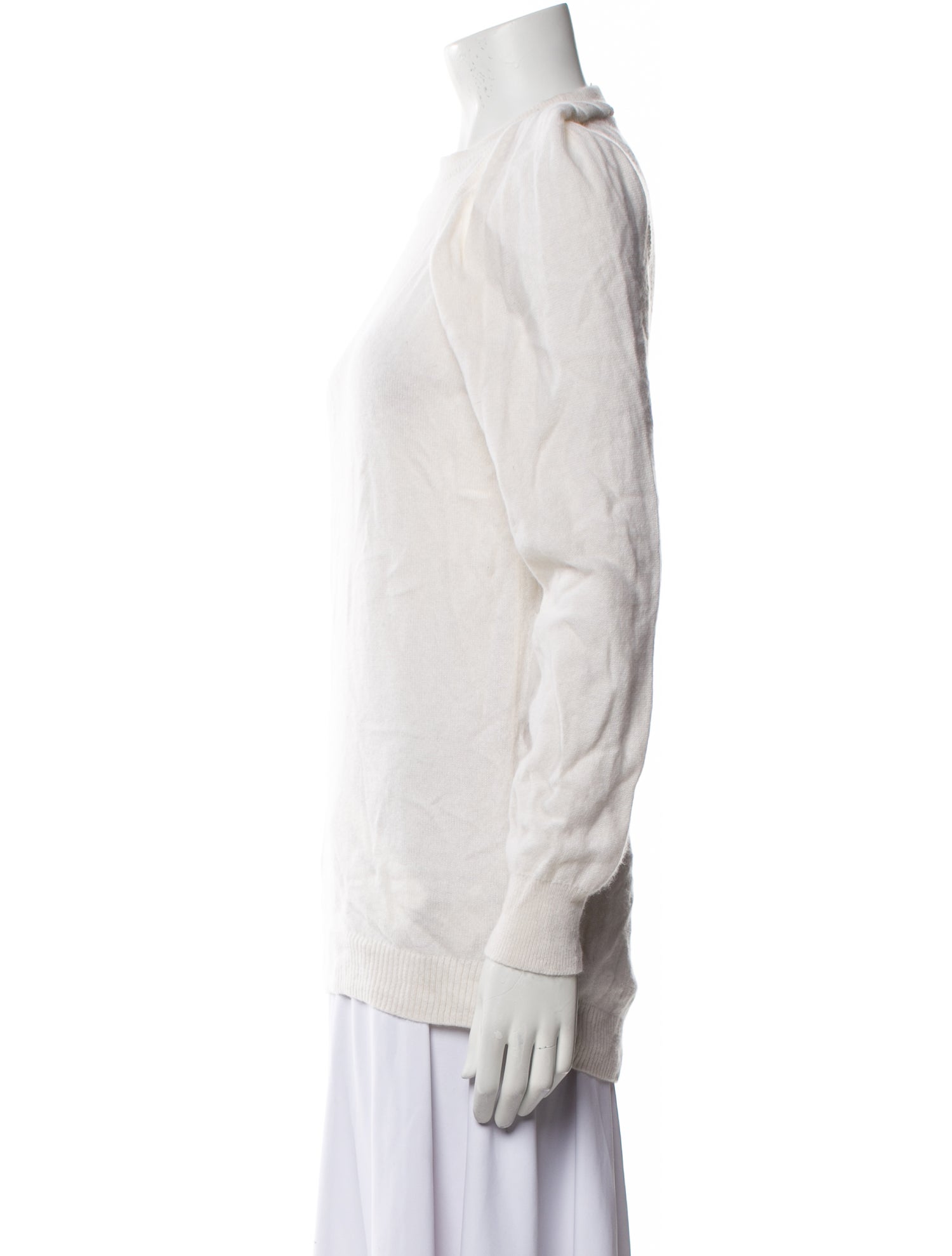 Tibi Cashmere Crew Neck Sweater