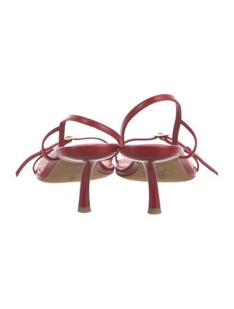 Tibi Leather Slingback Sandals