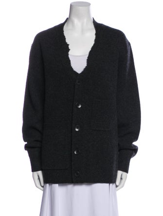 Tibi Lambswool V-Neck Sweater