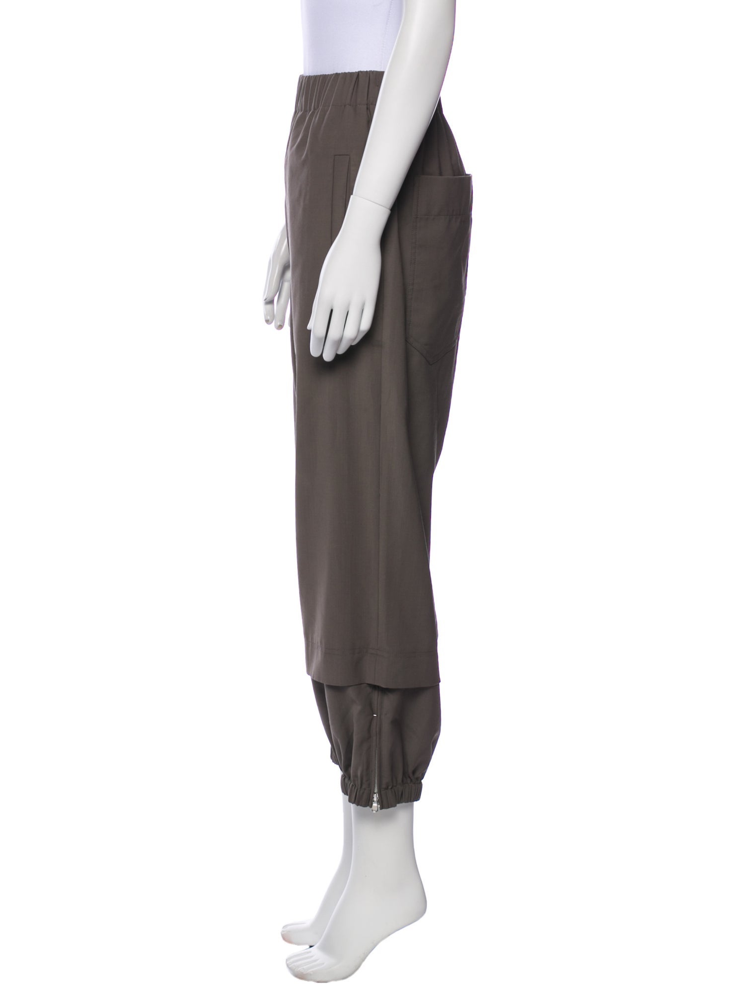 Tibi Straight Leg Pants