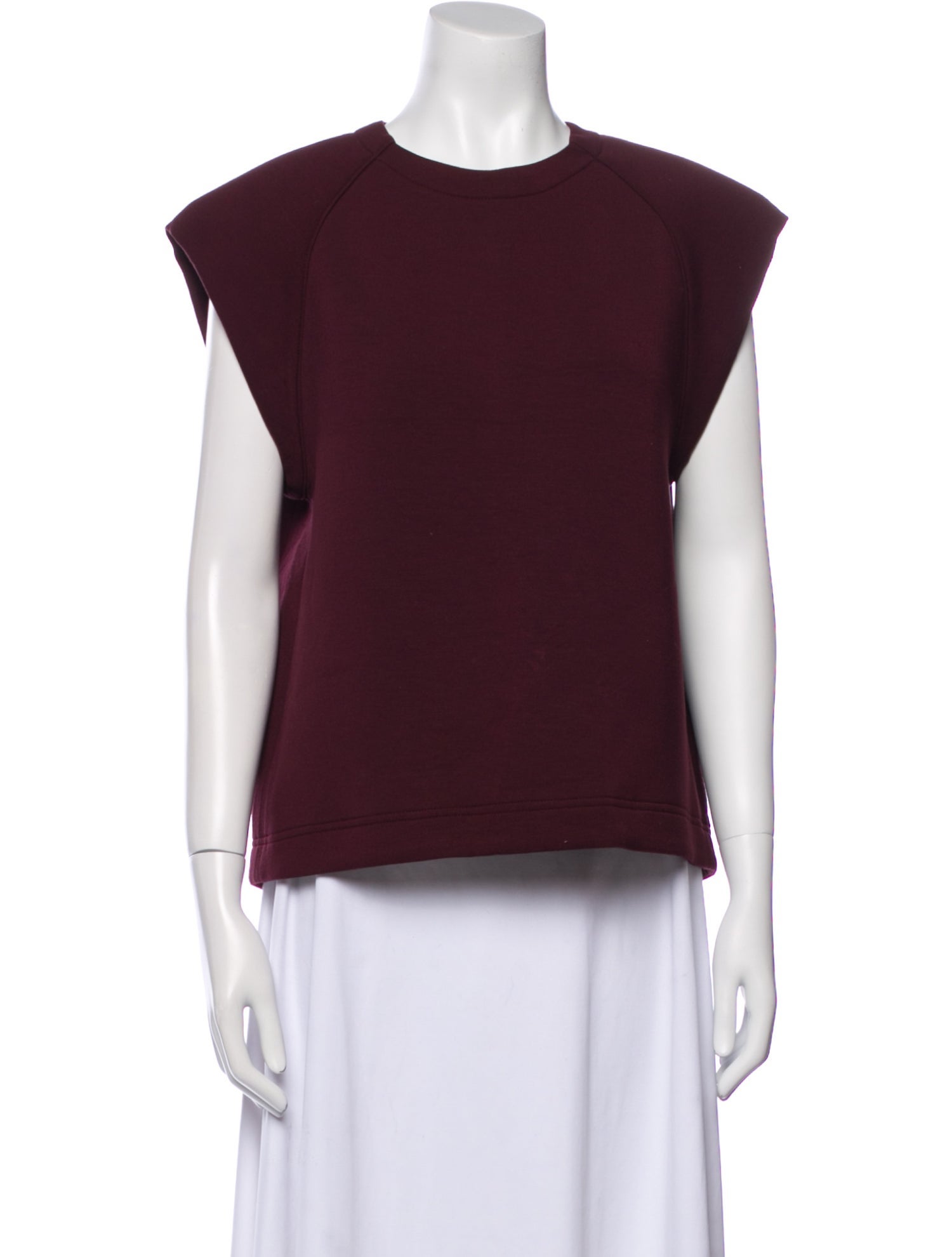 Tibi Crew Neck Short Sleeve Top w/ Tags