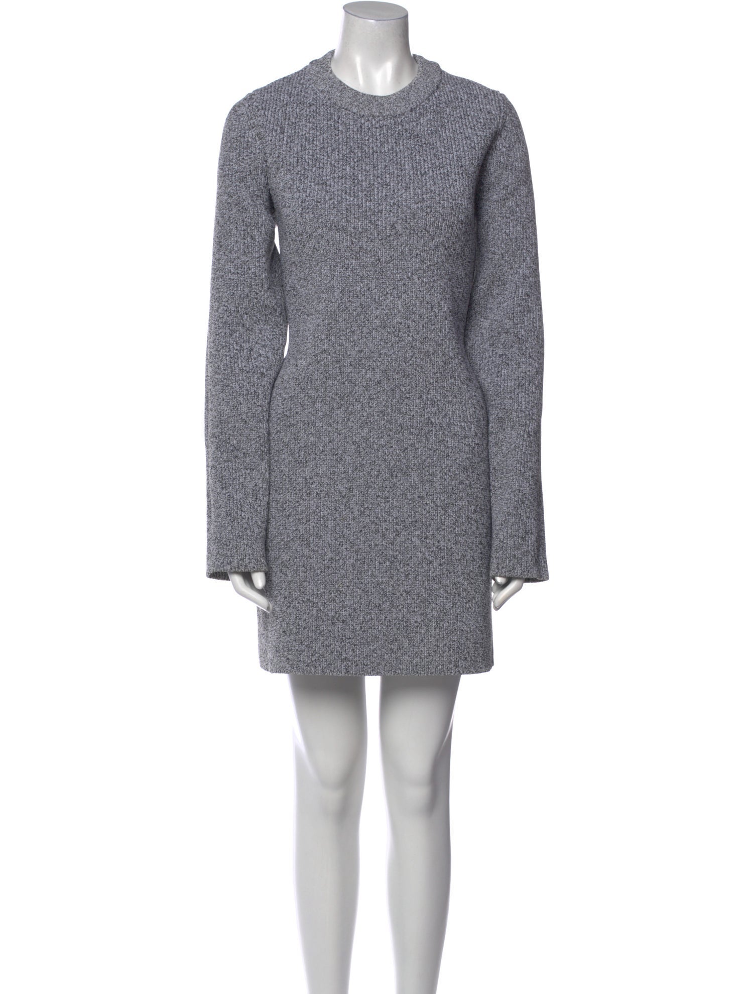 Tibi Crew Neck Mini Dress