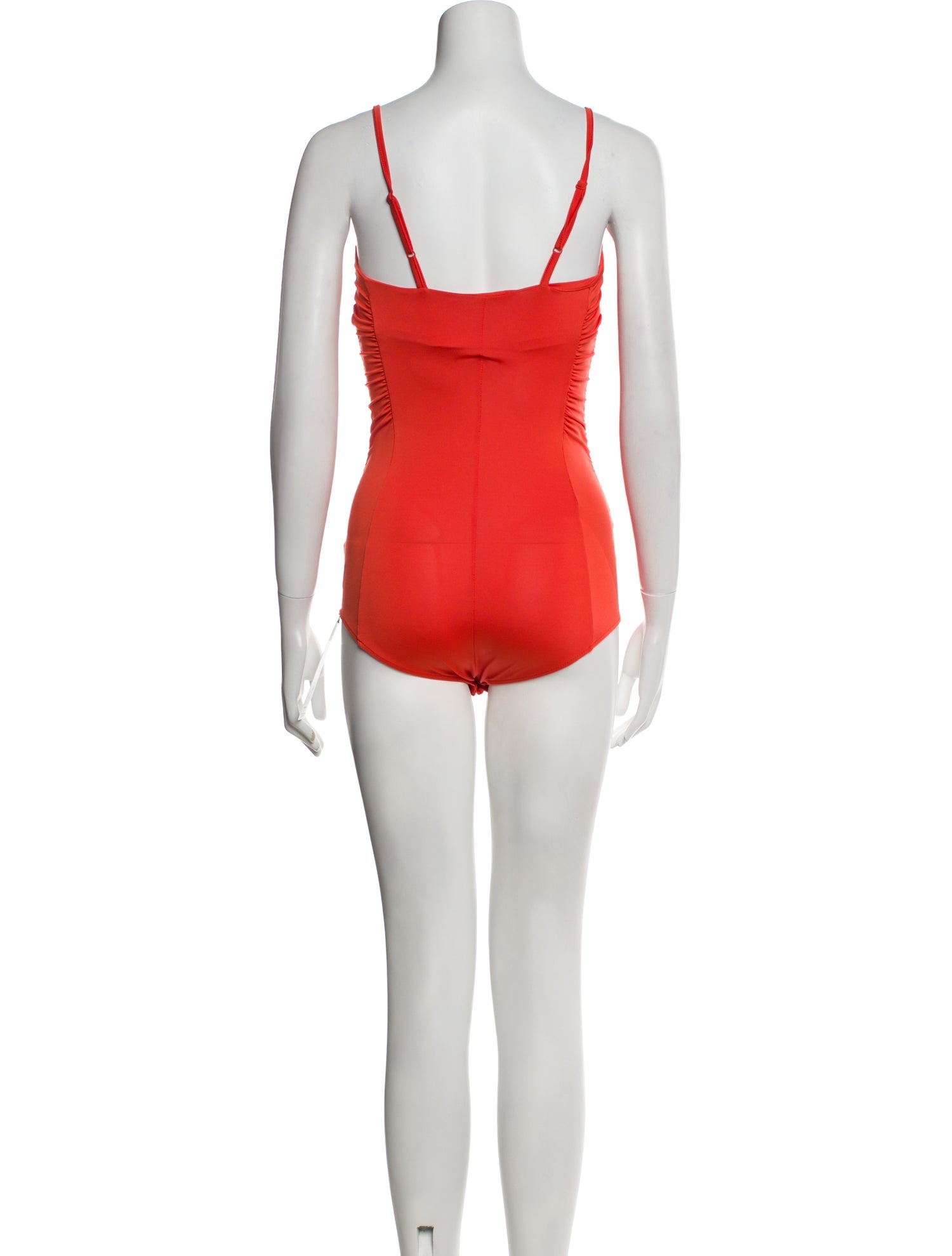 Tibi Square Neckline Sleeveless Bodysuit