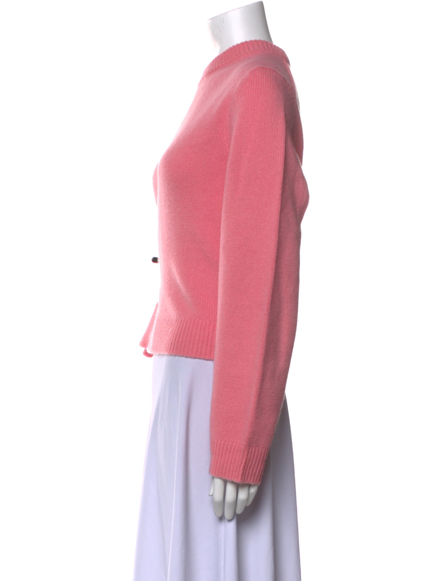 Tibi Lambswool Crew Neck Sweater