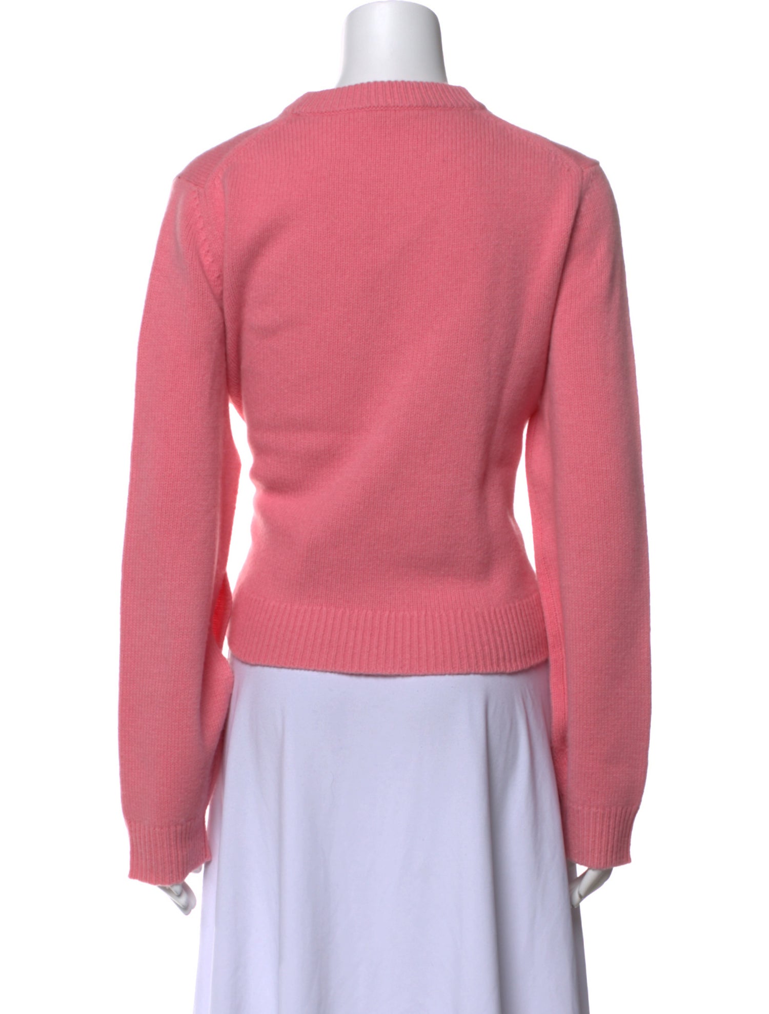 Tibi Lambswool Crew Neck Sweater