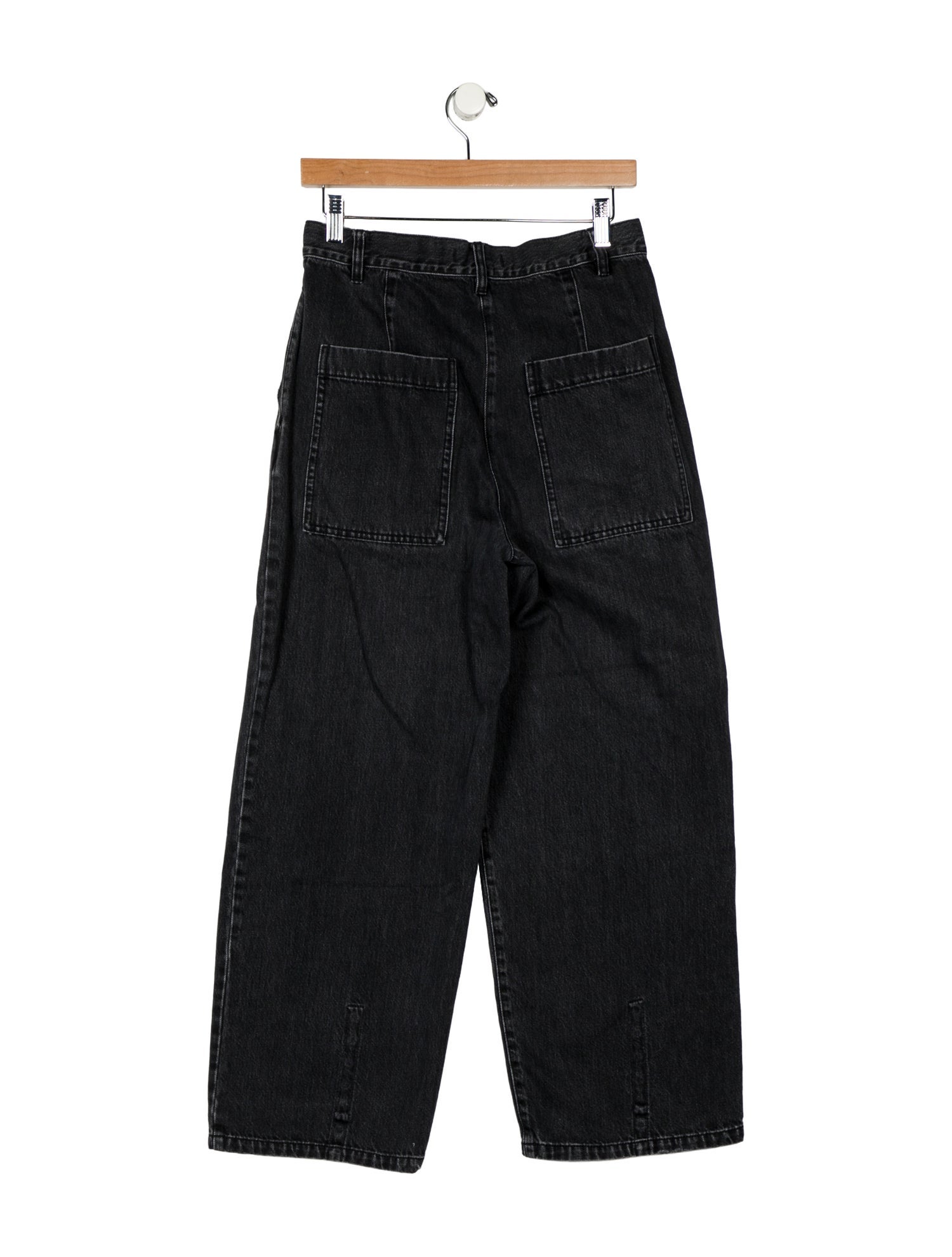 Tibi High-Rise Wide Leg Jeans