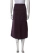 Tibi Virgin Wool Midi Length Skirt