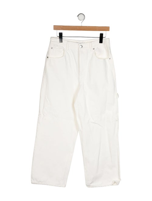 Tibi High-Rise Wide Leg Jeans