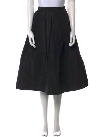 Tibi Silk Knee-Length Skirt