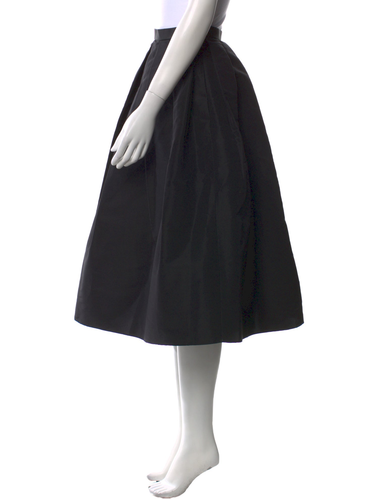 Tibi Silk Knee-Length Skirt