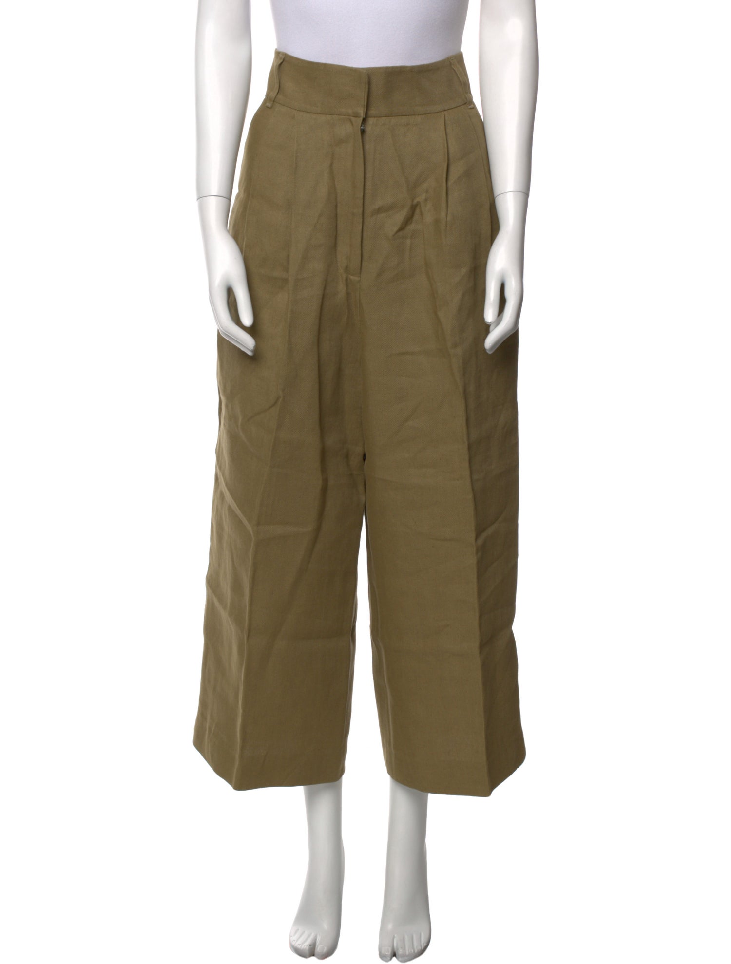 Tibi Linen Wide Leg Pants