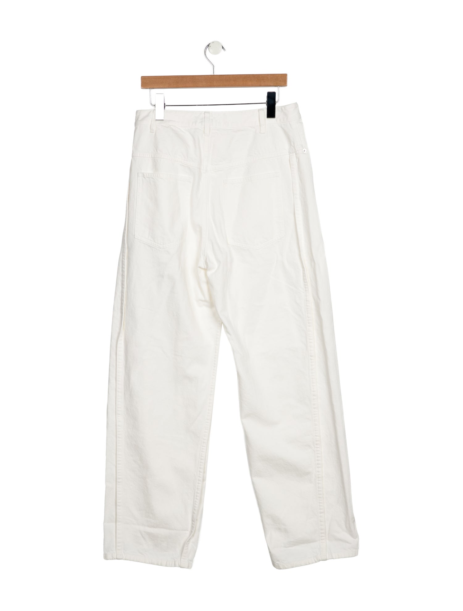 Tibi High-Rise Wide Leg Jeans