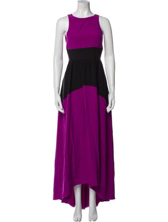 Tibi Silk Long Dress