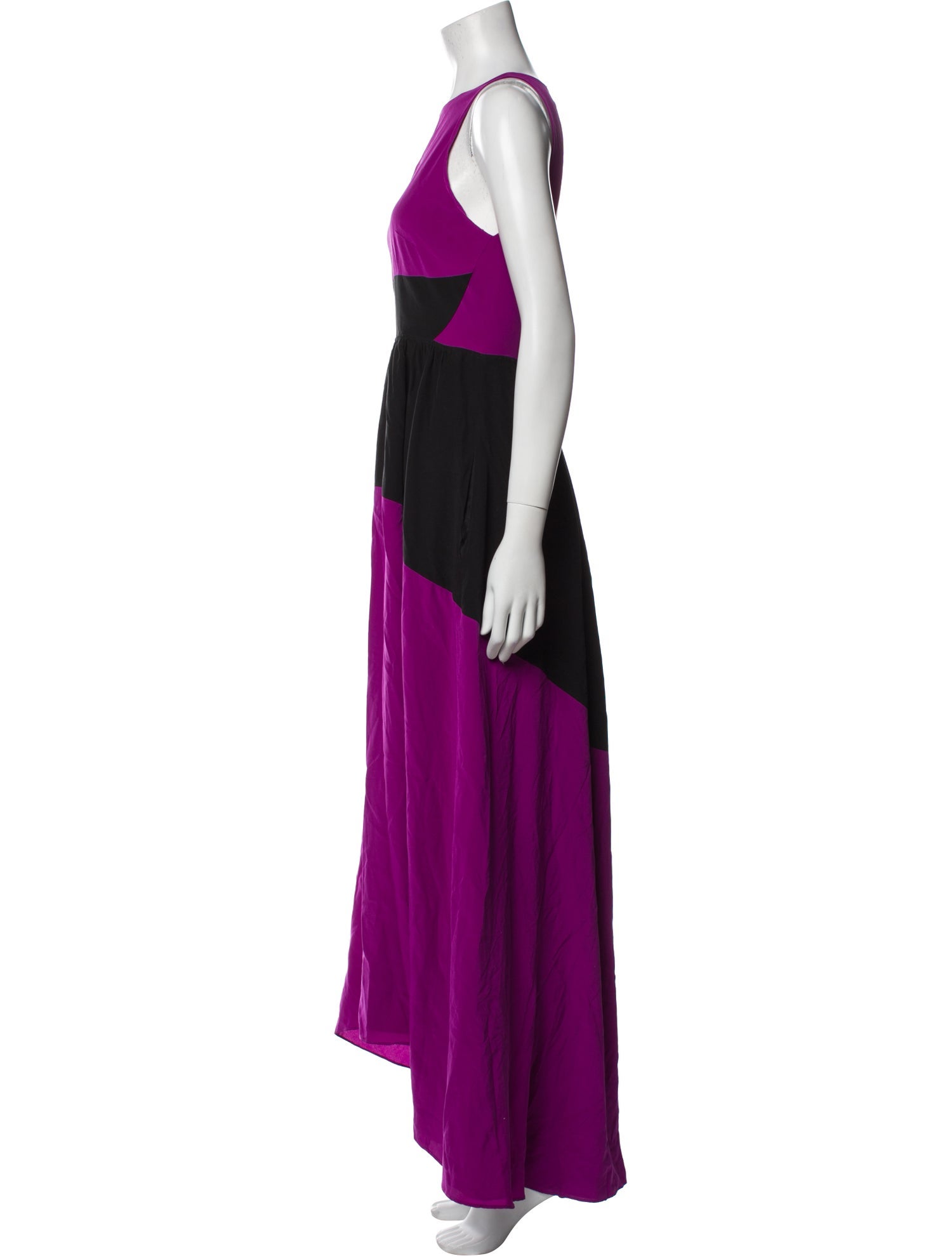 Tibi Silk Long Dress