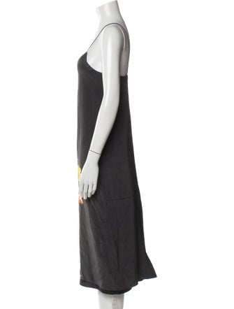 Tibi Silk Midi Length Dress
