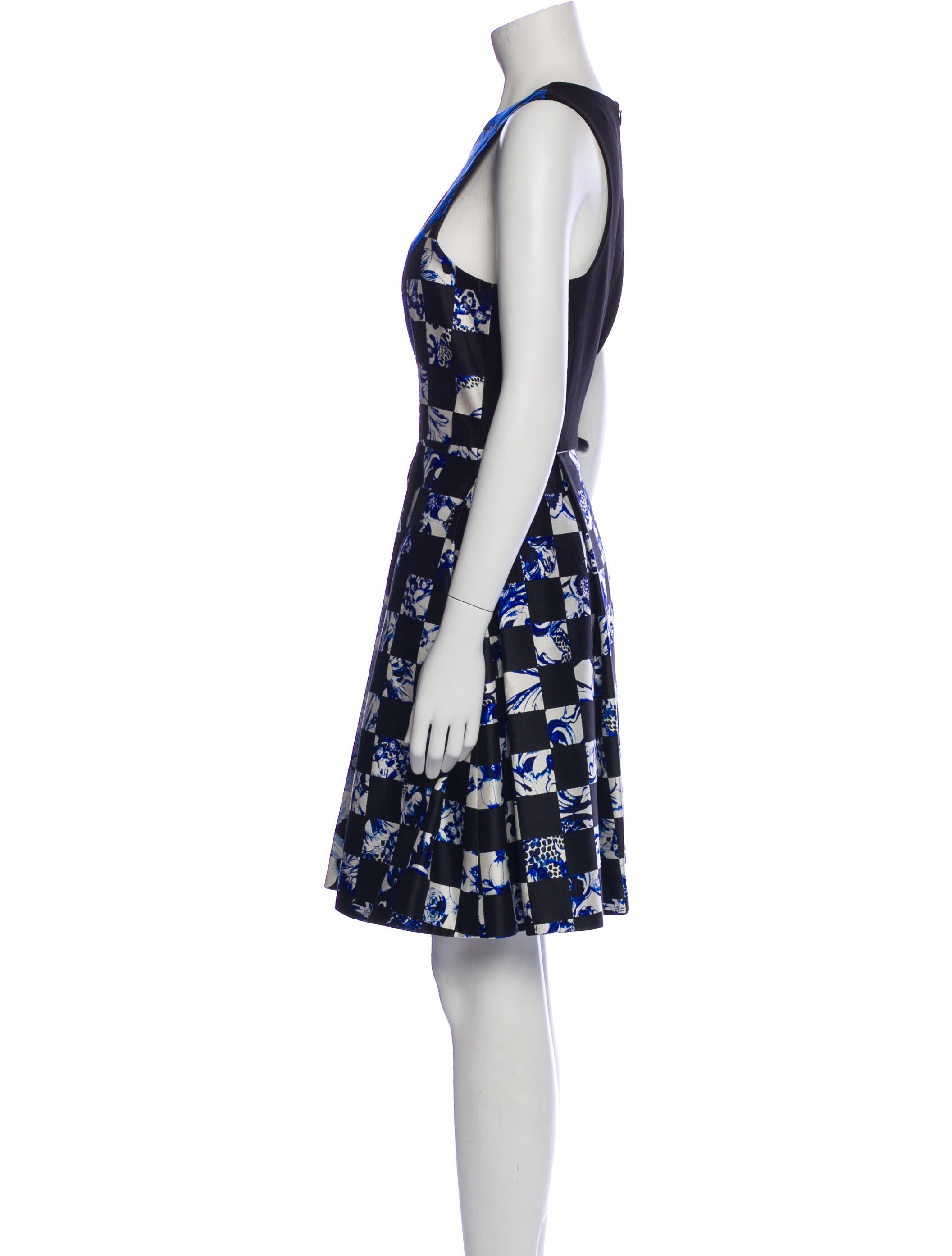 Tibi Silk Knee-Length Dress