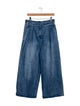 Tibi High-Rise Wide Leg Jeans