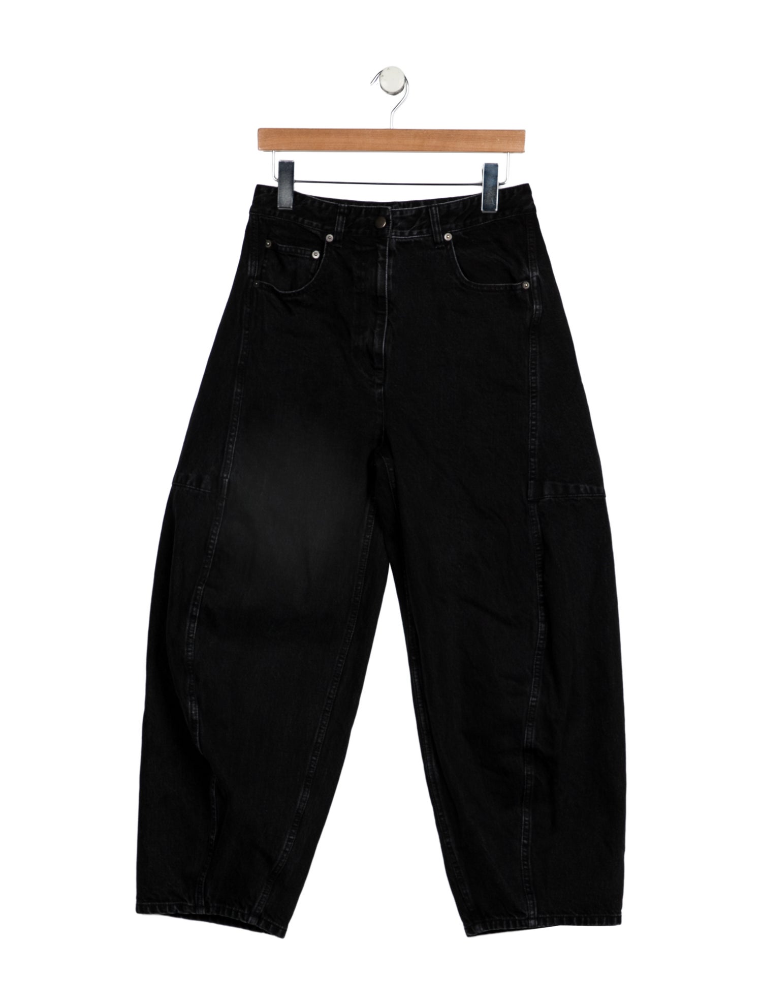 Tibi High-Rise Wide Leg Jeans