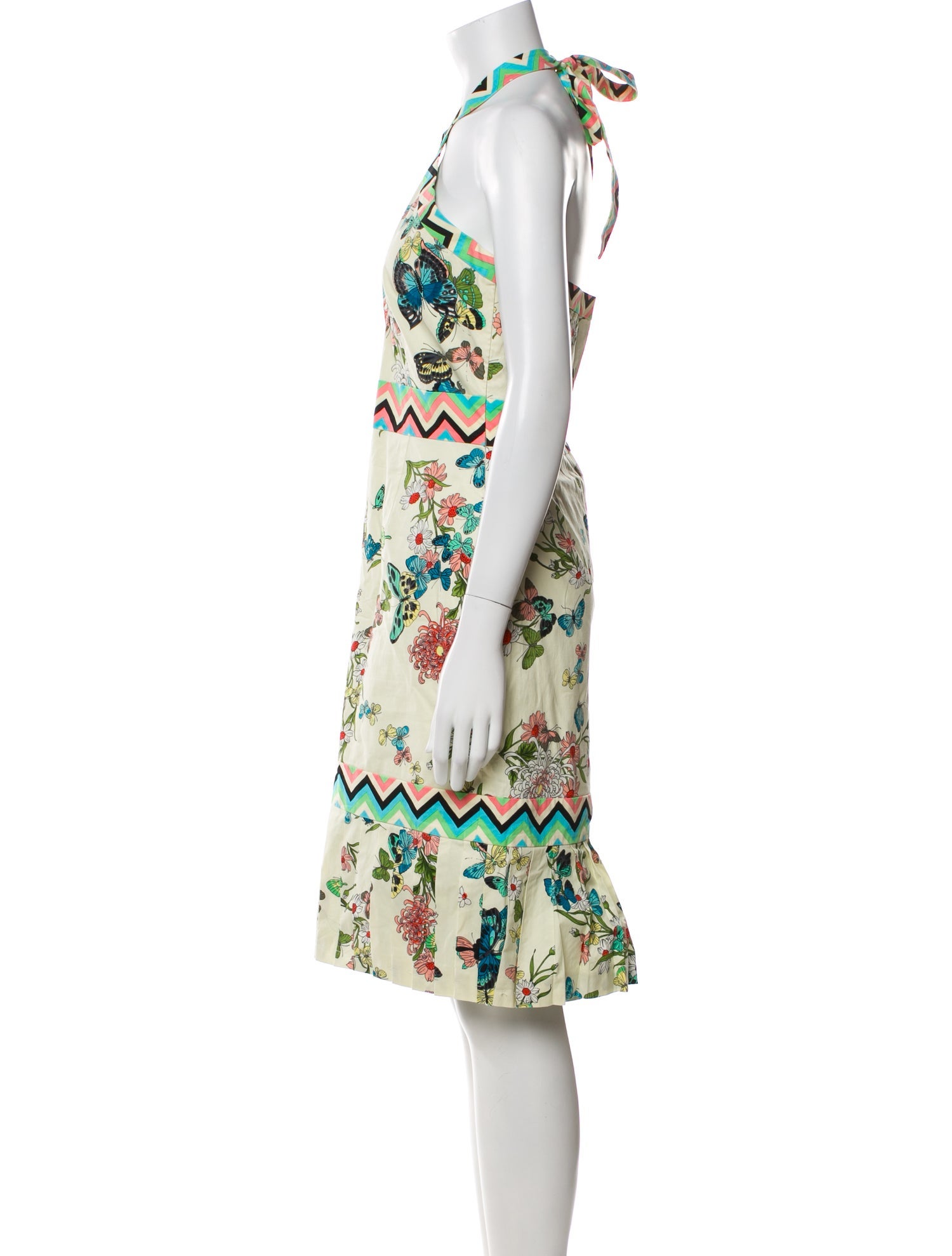 Tibi Printed Mini Dress