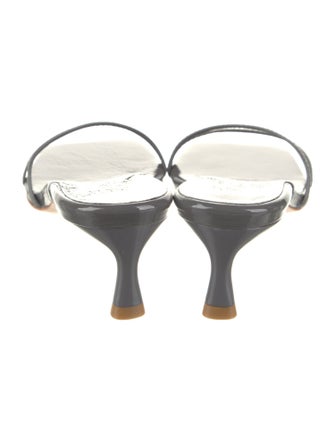 Tibi Patent Leather Slides