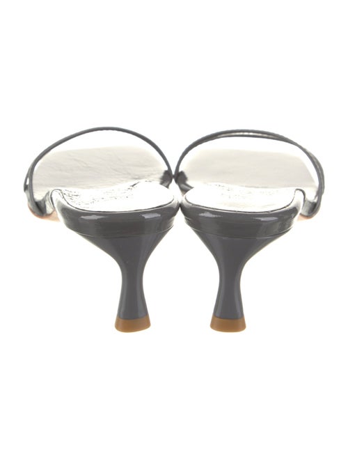 Tibi Patent Leather Slides