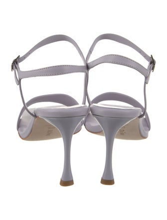 Tibi Leather Slingback Sandals