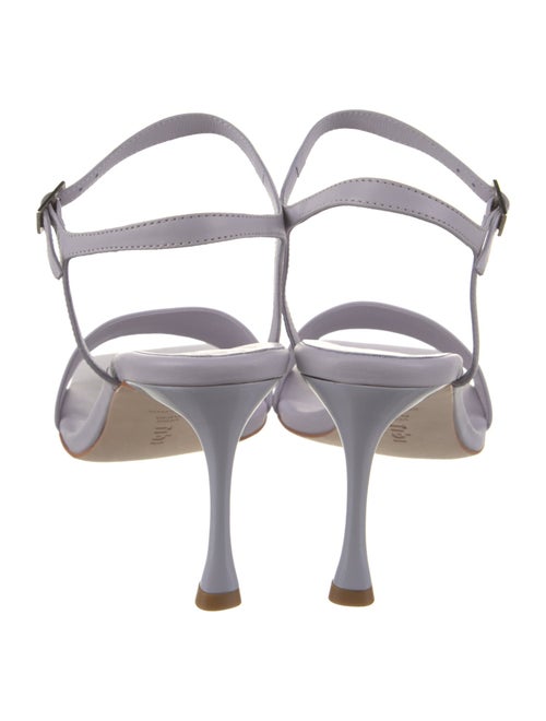Tibi Leather Slingback Sandals