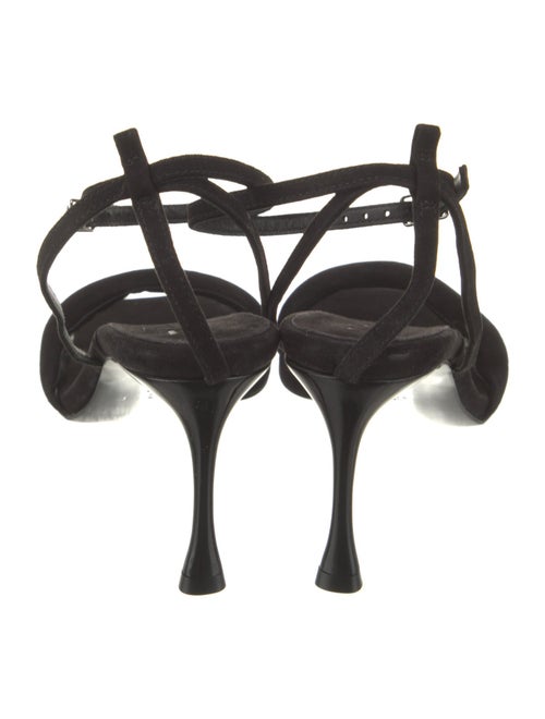 Tibi Suede Printed Gladiator Sandals