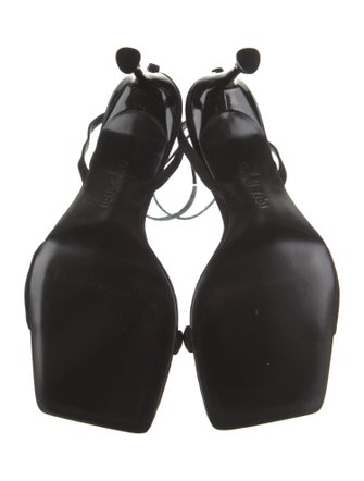 Tibi Suede Printed Gladiator Sandals