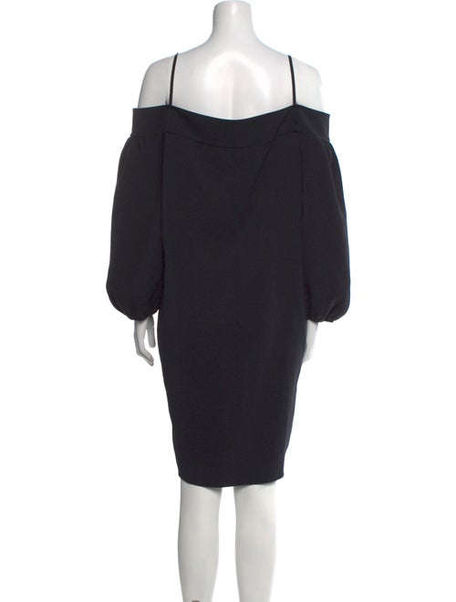 Tibi Square Neckline Mini Dress