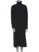 Tibi Turtleneck Long Dress
