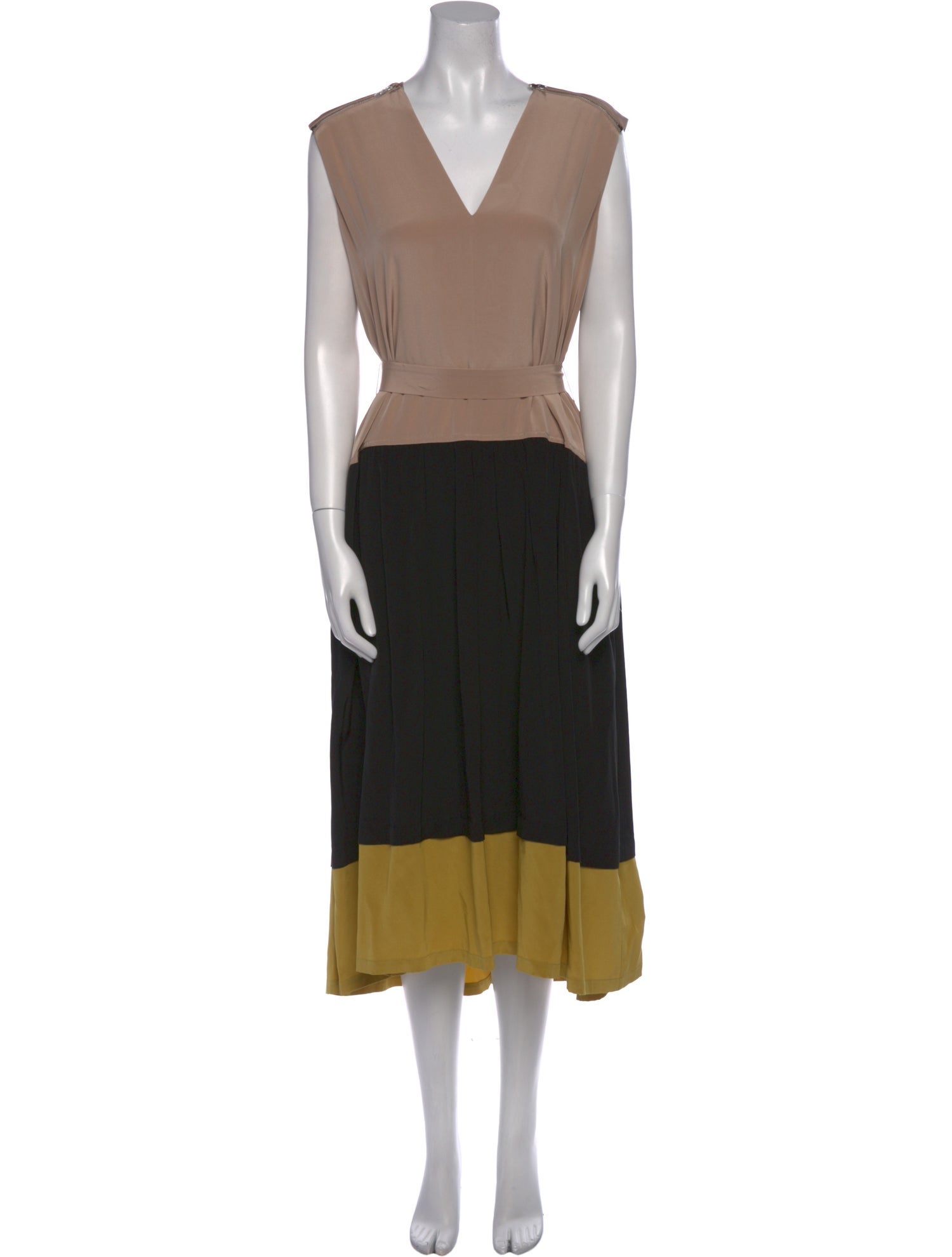 Tibi Silk Long Dress