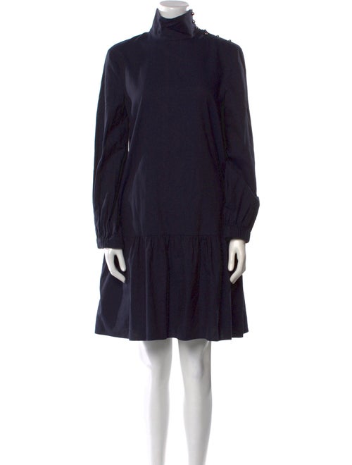 Tibi Turtleneck Mini Dress