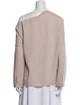 Tibi Asymmetrical Long Sleeve Sweatshirt