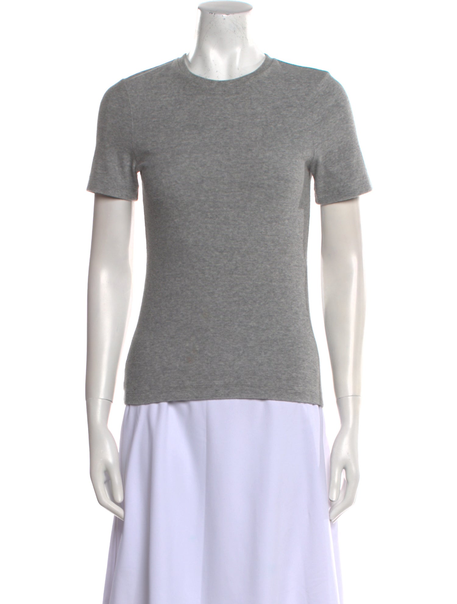 Tibi Terry Cloth Crew Neck T-Shirt