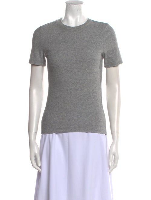 Tibi Terry Cloth Crew Neck T-Shirt